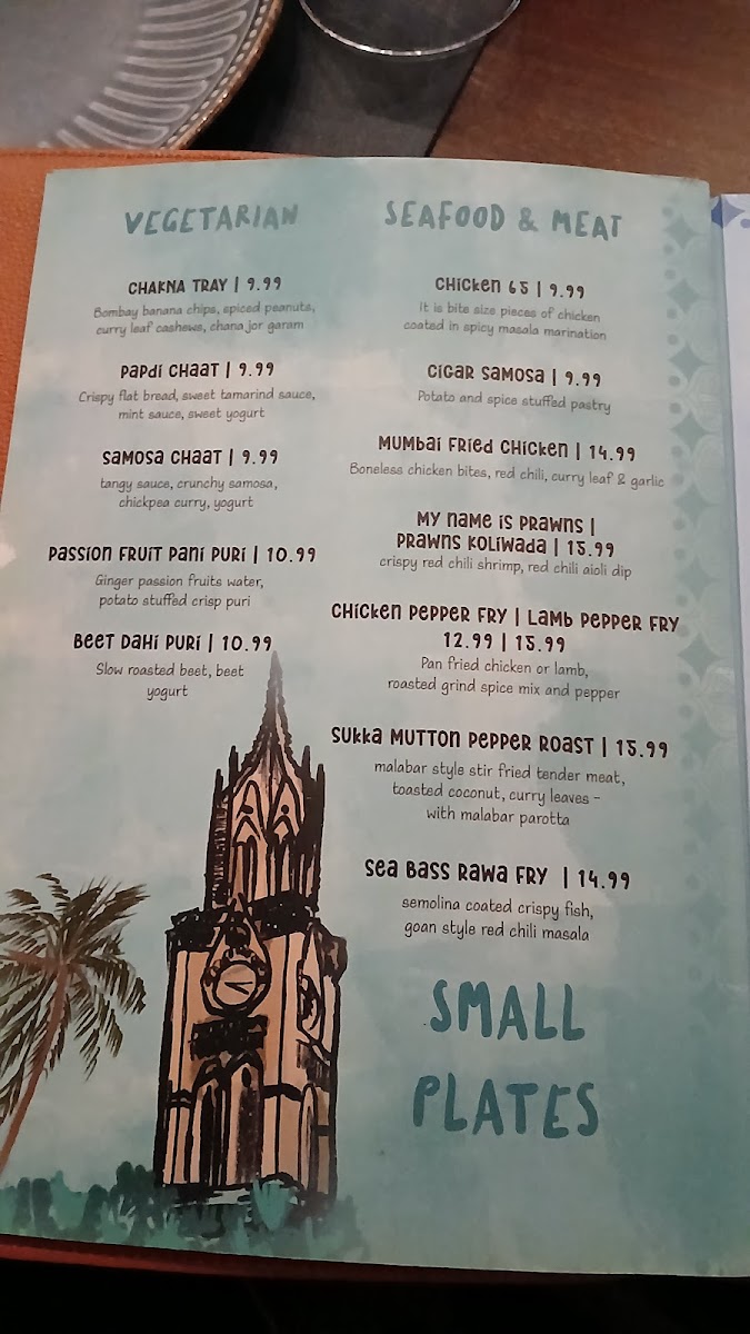 Menu Bombay Republic Indian Kitchen & Bar Co Brand Of Kailash Parbat-2