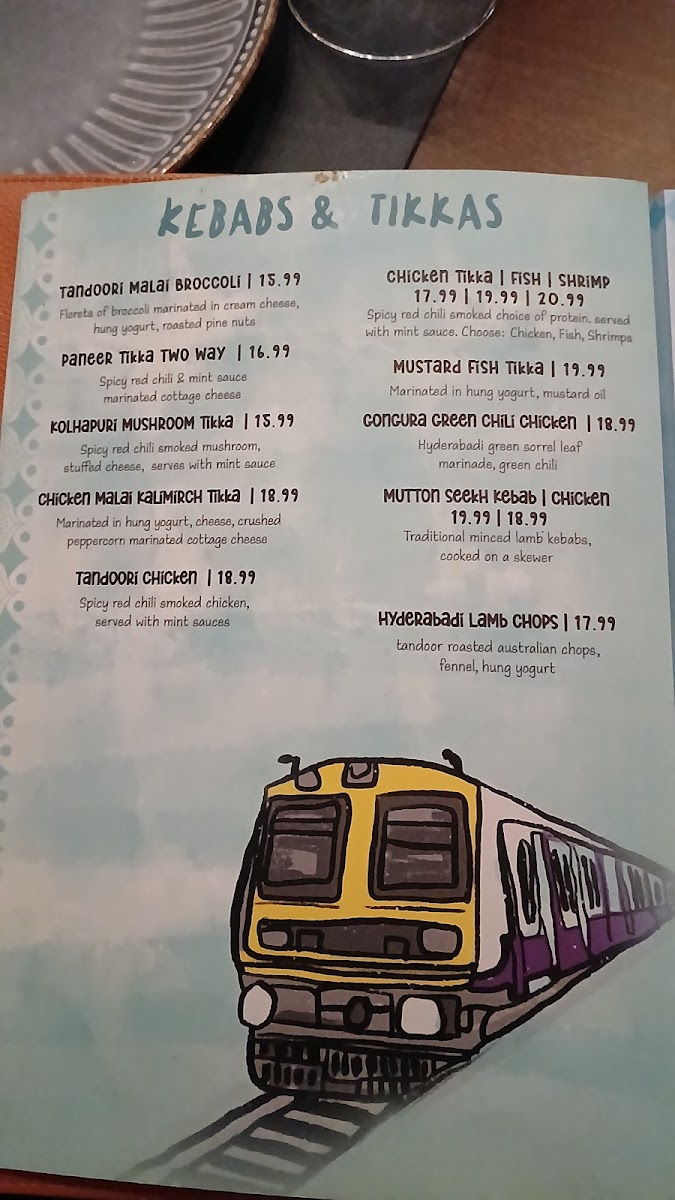 Menu Bombay Republic Indian Kitchen & Bar Co Brand Of Kailash Parbat-3