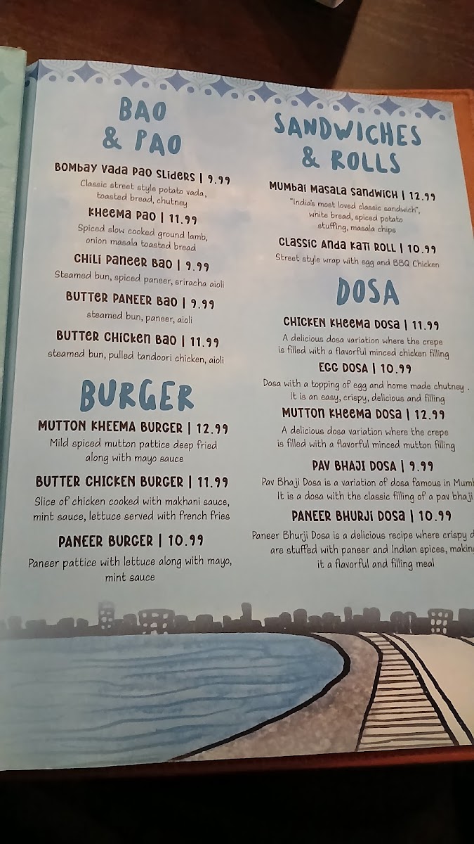 Menu Bombay Republic Indian Kitchen & Bar Co Brand Of Kailash Parbat-4